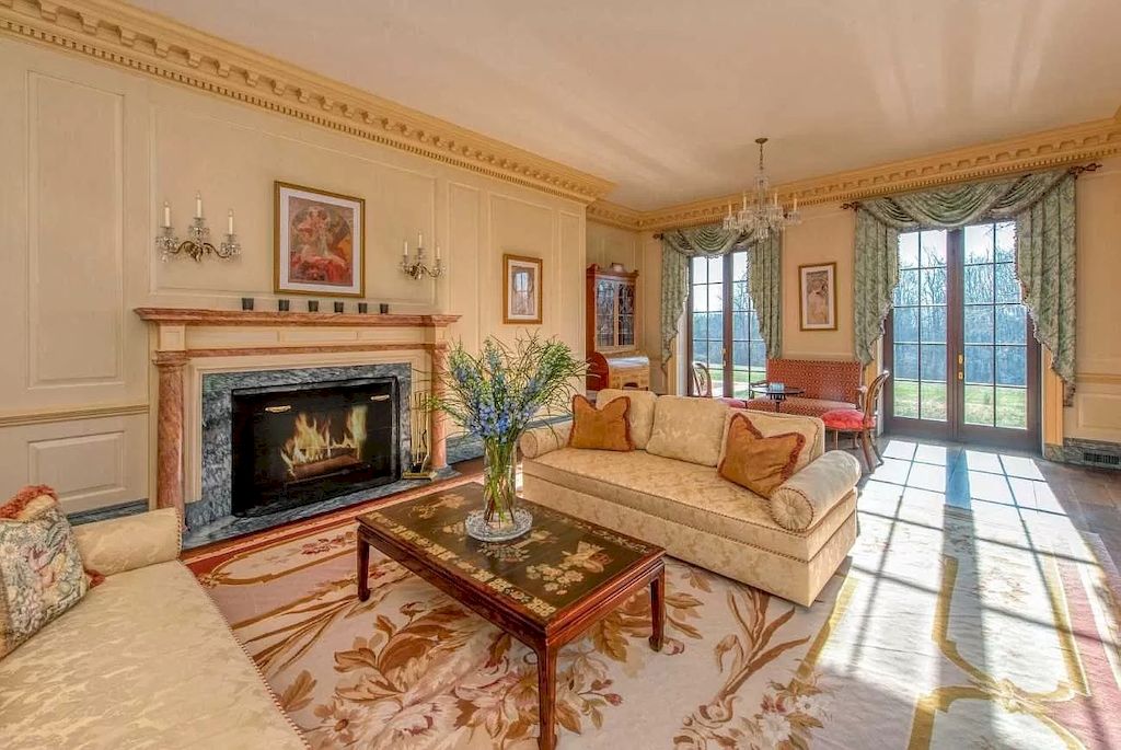 The Home in Connecticut is a luxurious home now available for sale. This home located at 400 5 1/2 Mile Rd, Cornwall, Connecticut; offering 10 bedrooms and 12 bathrooms with 18,000 square feet of living spaces. 