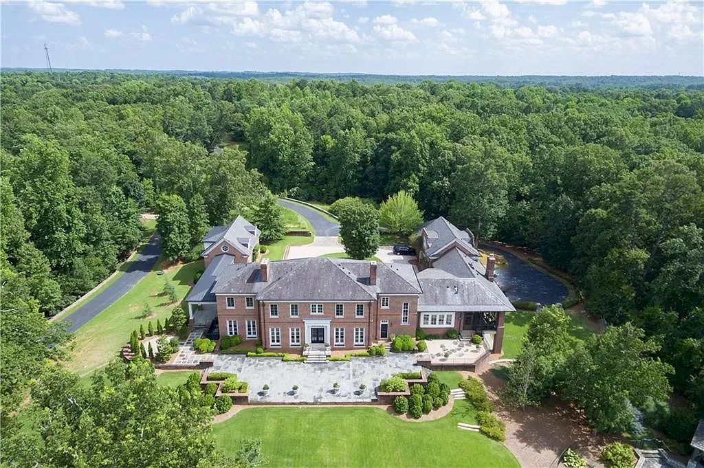 The Elegant Custom Built Home is a luxurious home now available for sale. This home located at 6531 Athletic Club Dr, Flowery Branch, Georgia; offering 06 bedrooms and 12 bathrooms with 17,700 square feet of living spaces.