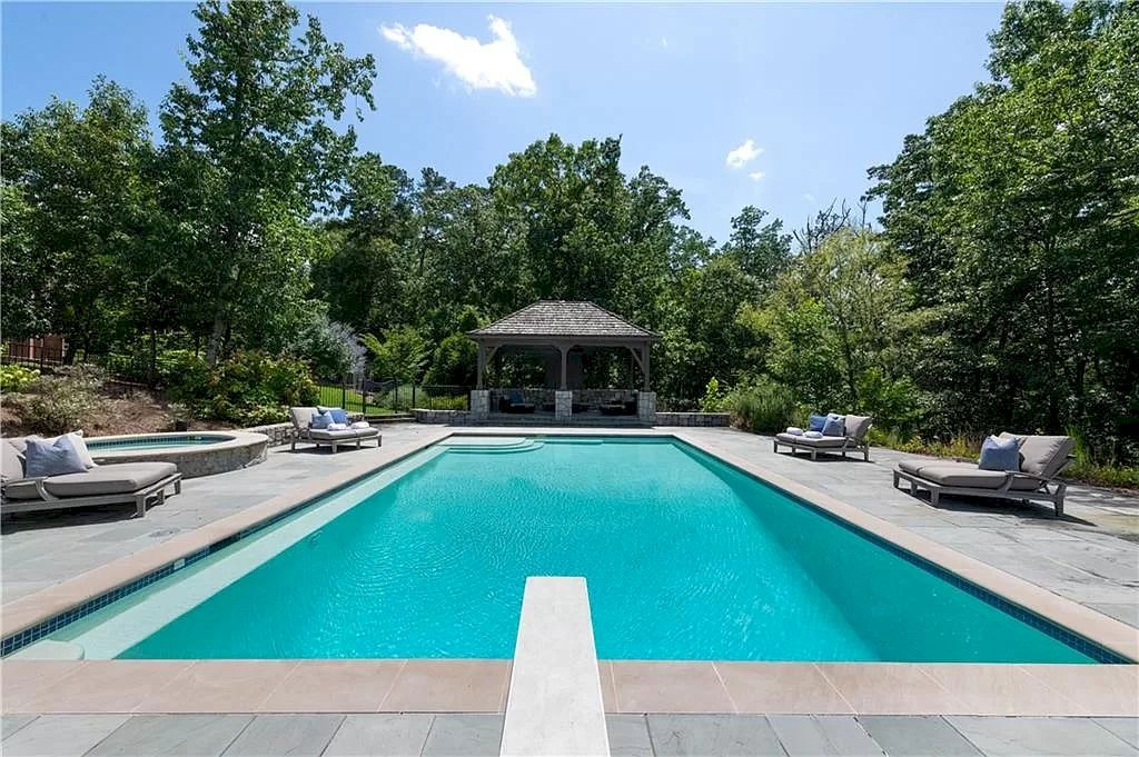 The Elegant Custom Built Home is a luxurious home now available for sale. This home located at 6531 Athletic Club Dr, Flowery Branch, Georgia; offering 06 bedrooms and 12 bathrooms with 17,700 square feet of living spaces.
