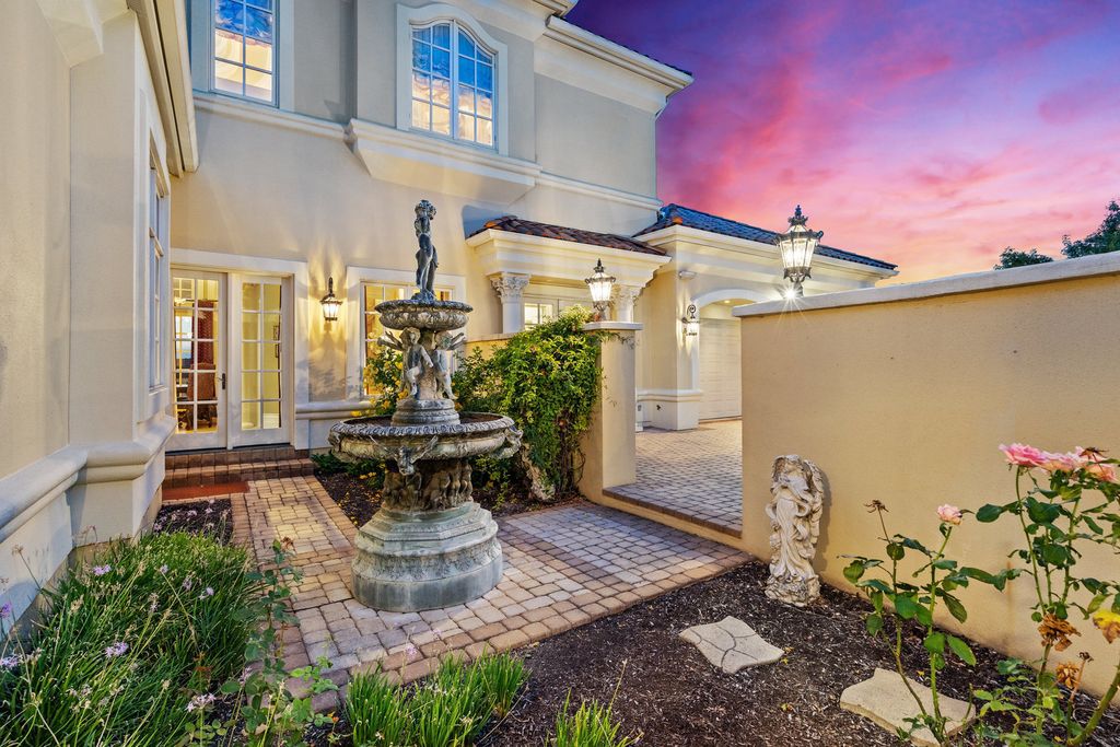 The Mansion in Austin is a elegant Italian Baroque estate custom designed by Cornerstone Architect Group and built by Michael Deane Homes now available for sale. This home located at 7901 Escala Dr, Austin, Texas