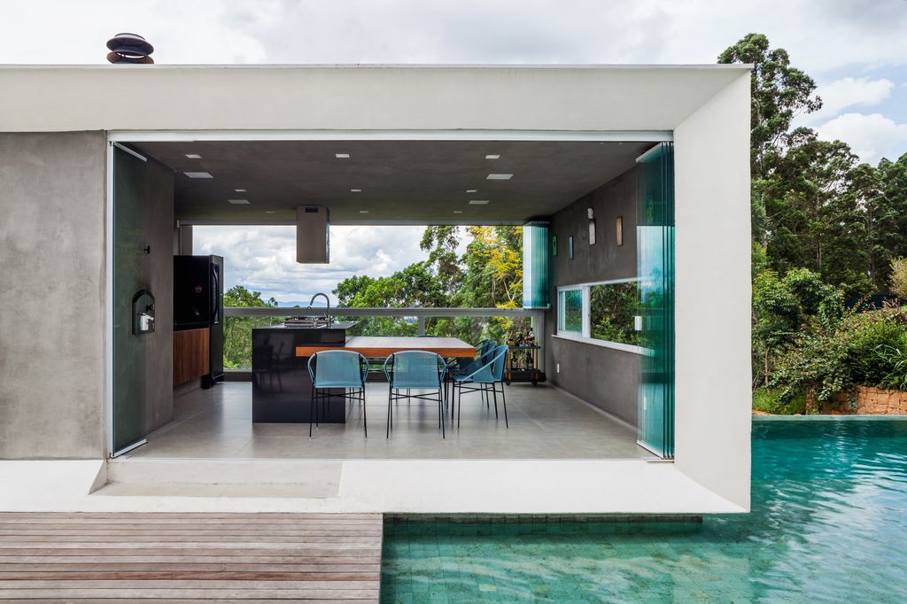 Neblina house stunning white volumes on sloping plot by FGMF Arquitetos 5