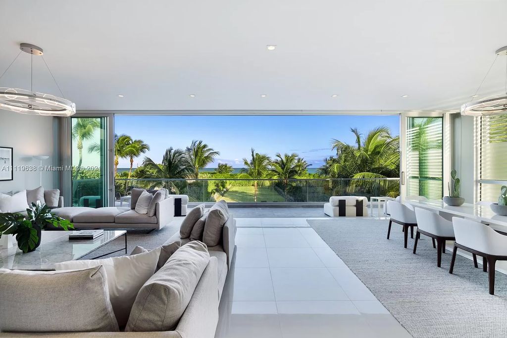 The Miami Beach Home is a stunning new modern construction estate in the esteemed gated Oceanfront community, Altos Del Mar. now available for sale. This house located at 7833 Atlantic Way, Miami Beach, Florida