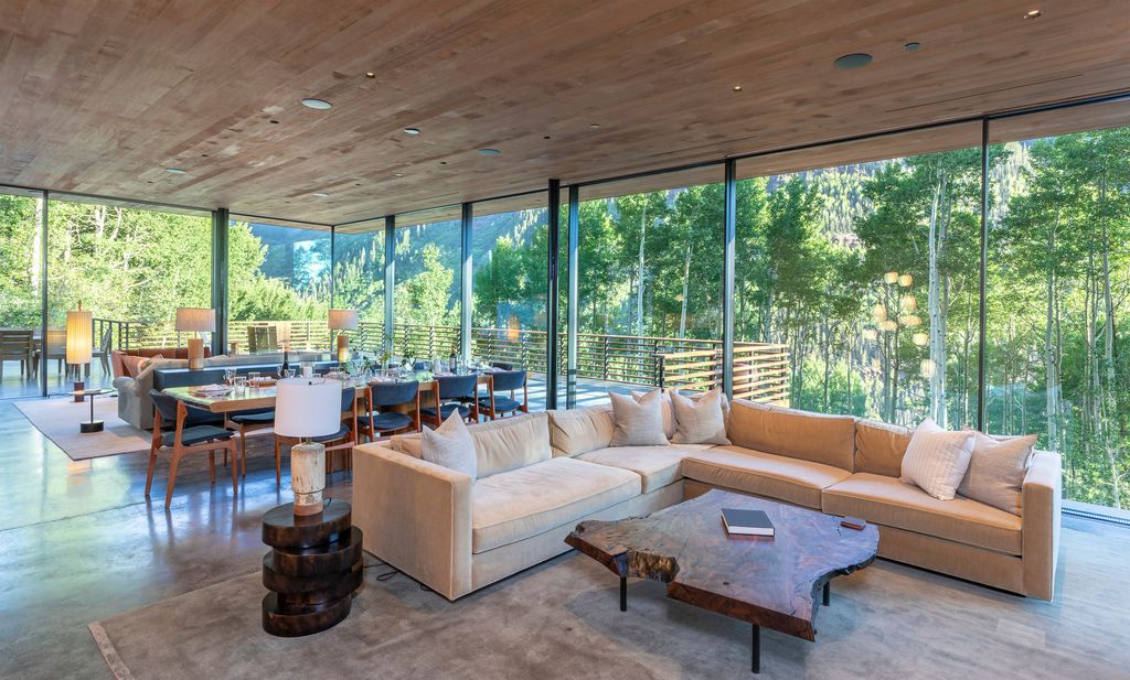 Telluride Glass House, luxury home by Efficiency Lab for Architecture PLLC