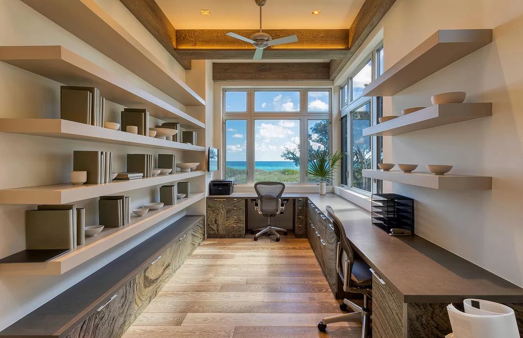 The Home in Delray Beach is sited on lushly landscaped half acre with 110+/- feet directly on the oceanfront now available for sale. This property located at 711 N Ocean Blvd, Delray Beach, Florida