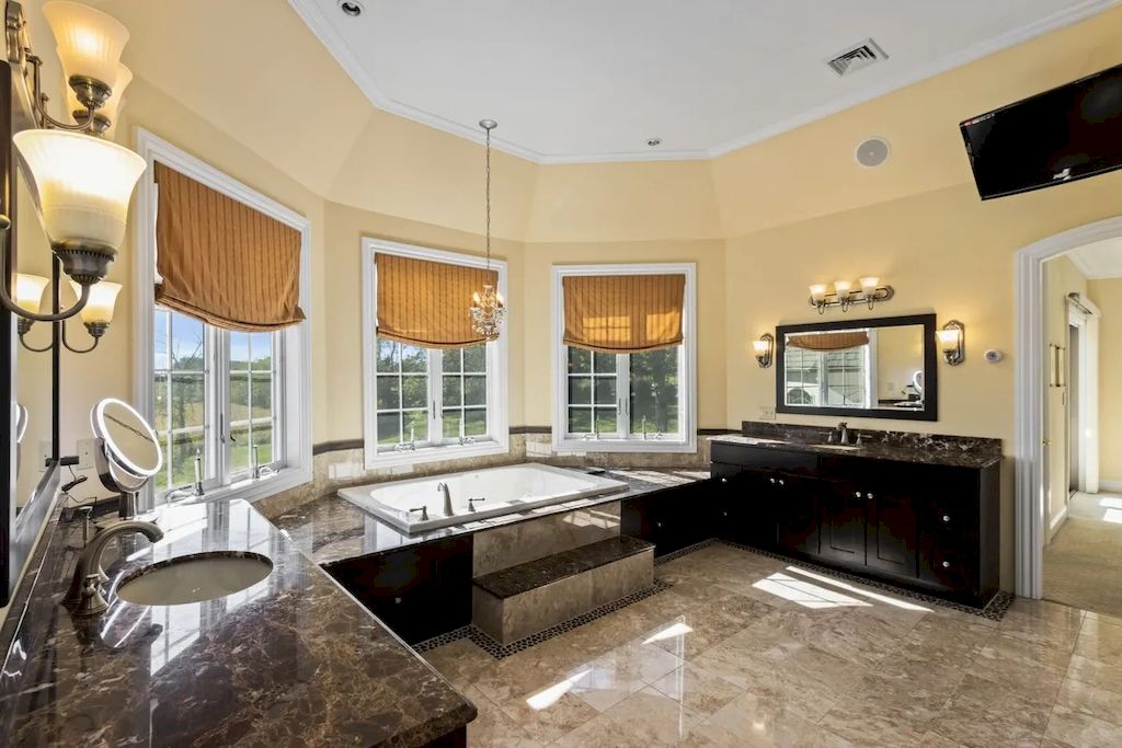 The Home in Pennsylvania is a luxurious home now available for sale. This home located at 1212 Township Line Rd, Chalfont, Pennsylvania; offering 07 bedrooms and 10 bathrooms with 12,300 square feet of living spaces.