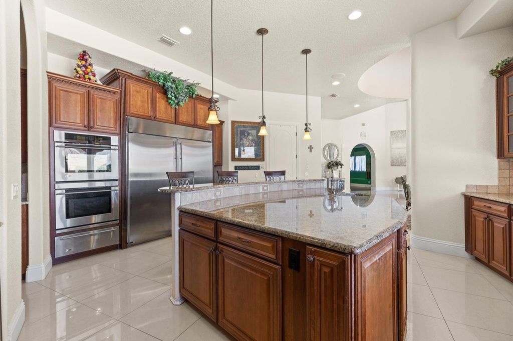The Home in Merritt Island is a majestic estate home high on a bluff overlooking three bodies of water with stunning panoramic views now available for sale. This home located at 5030 Valle Collina Ln, Merritt Island, Florida