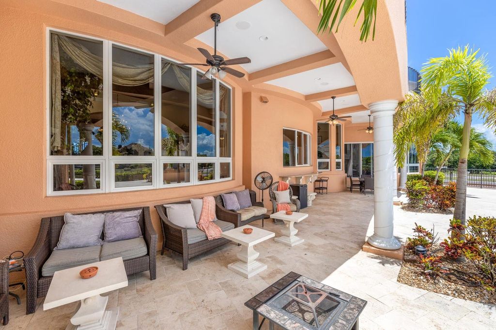 The Home in Merritt Island is a majestic estate home high on a bluff overlooking three bodies of water with stunning panoramic views now available for sale. This home located at 5030 Valle Collina Ln, Merritt Island, Florida