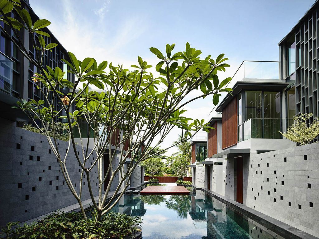 Toh Crescent a Stunning 10 Unit Cluster of Houses by HYLA Architects 10