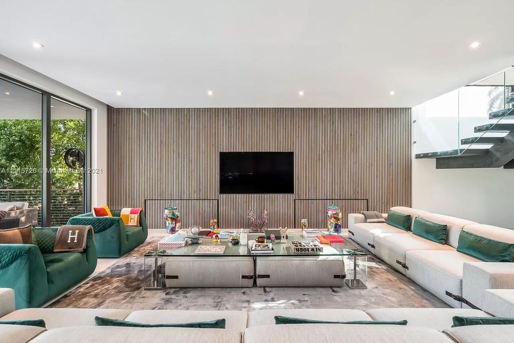 The Home in Miami is a tropical modern estate built with top level finish with breathtaking open floor plan of living spaces now available for sale. This home located at 7333 Belle Meade Blvd, Miami, Florida