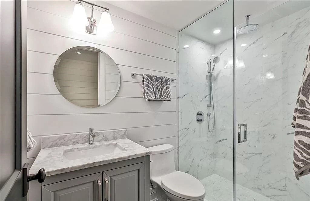 The Gothic Revival Style Property in Ontario is renovated to preserve its old-world charm now available for sale. This home located at 205 Trafalgar Rd S, Oakville, ON L6J 3G9, Canada