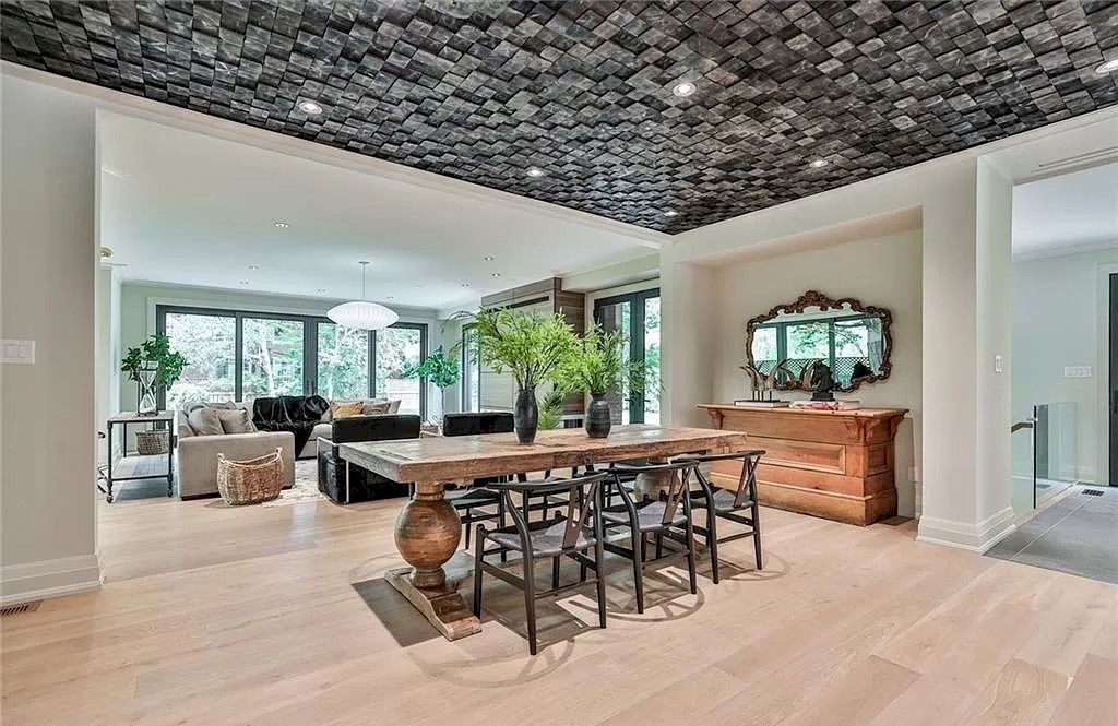 The Gothic Revival Style Property in Ontario is renovated to preserve its old-world charm now available for sale. This home located at 205 Trafalgar Rd S, Oakville, ON L6J 3G9, Canada