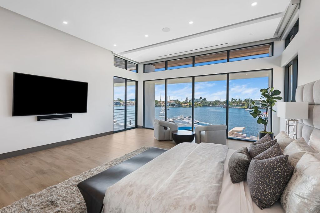 The Home in Fort Lauderdale is a A coastal turn key modern masterpiece in Harbor Beach with entertaining-ready layout now available for sale. This home located at 1425 E Lake Dr, Fort Lauderdale, Florida