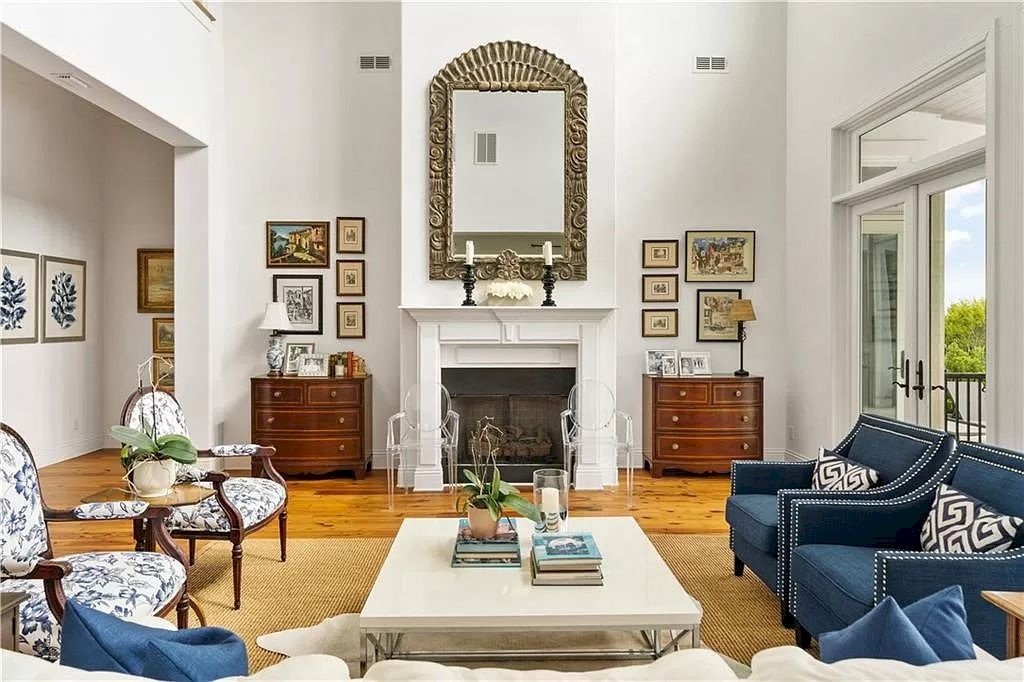 The Home in Georgia is a luxurious home which is well constructed under South Florida architecture influence now available for sale. This home located at 400 Hawkins Island Dr, Saint Simons Island, Georgia; offering 06 bedrooms and 06 bathrooms with 5,985 square feet of living spaces. 