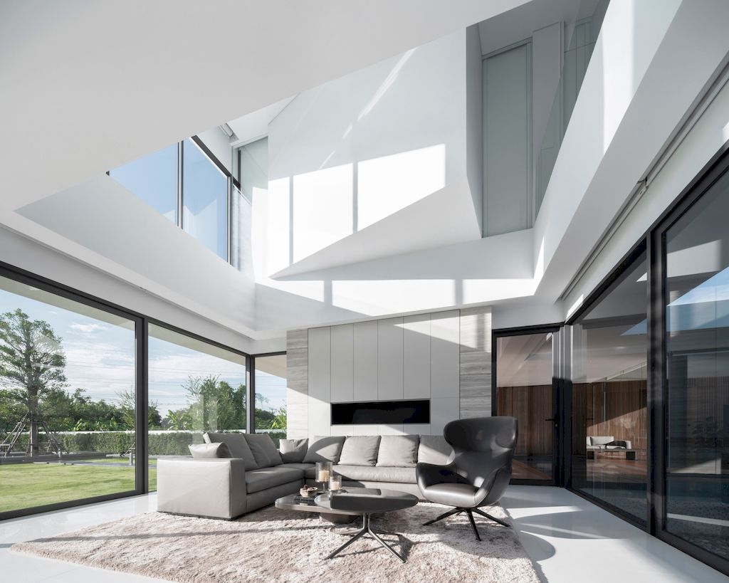 Hidden House to Enjoy Privacy in Taling Chan Thailand by Architects 49 12