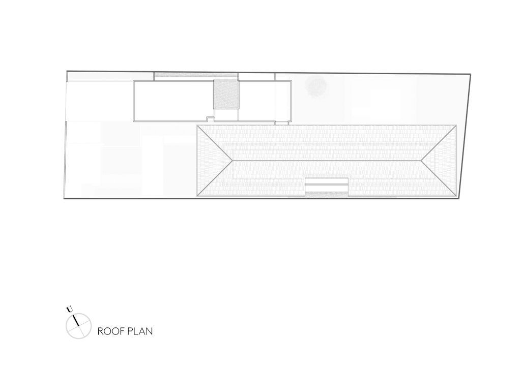 Hover House with rustic brutal of concrete Design by Pranala Associates 5