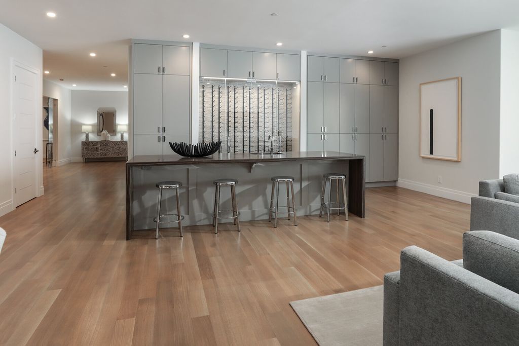 The Home in Atherton presents timeless, classic design with clean lines and sophisticated, contemporary interiors now available for sale. This home located at 289 Almendral Ave, Atherton, California