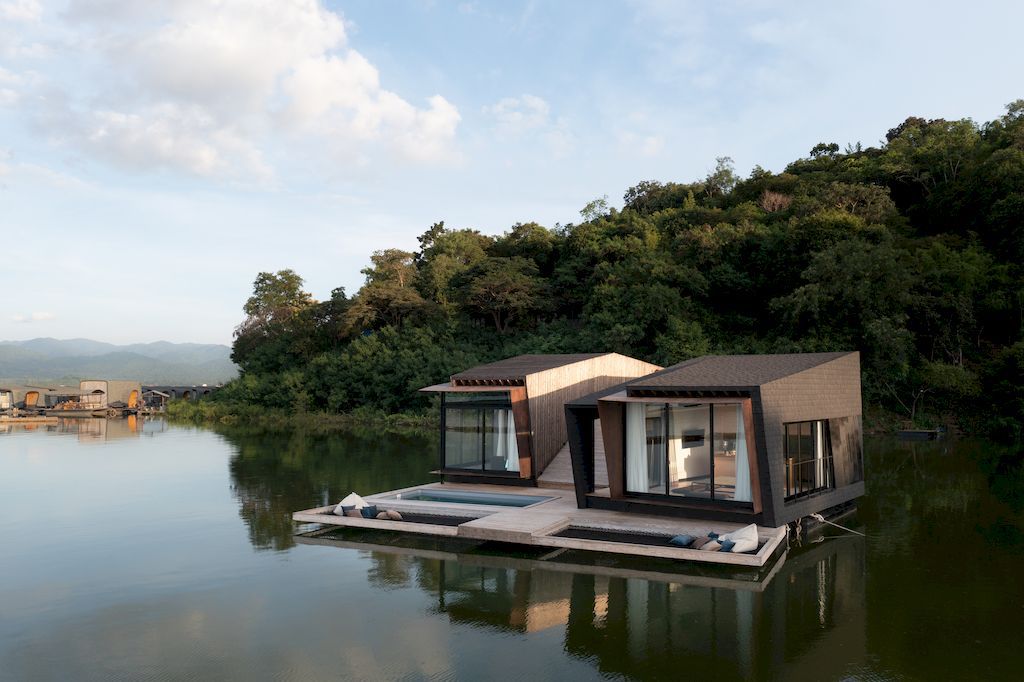 PLA2 house, a luxury raft for immersive water experience by Dersyn Studio 9 PLA2 house a luxury raft for immersive water experience by Dersyn Studio 28