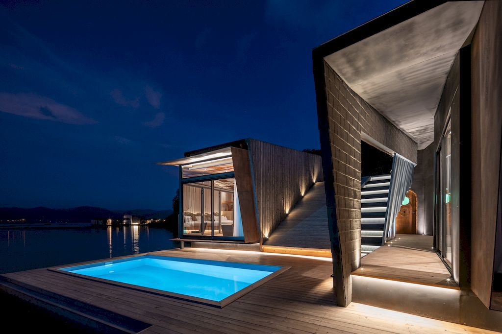 PLA2 house, a luxury raft for immersive water experience by Dersyn Studio 16 PLA2 house a luxury raft for immersive water experience by Dersyn Studio 32