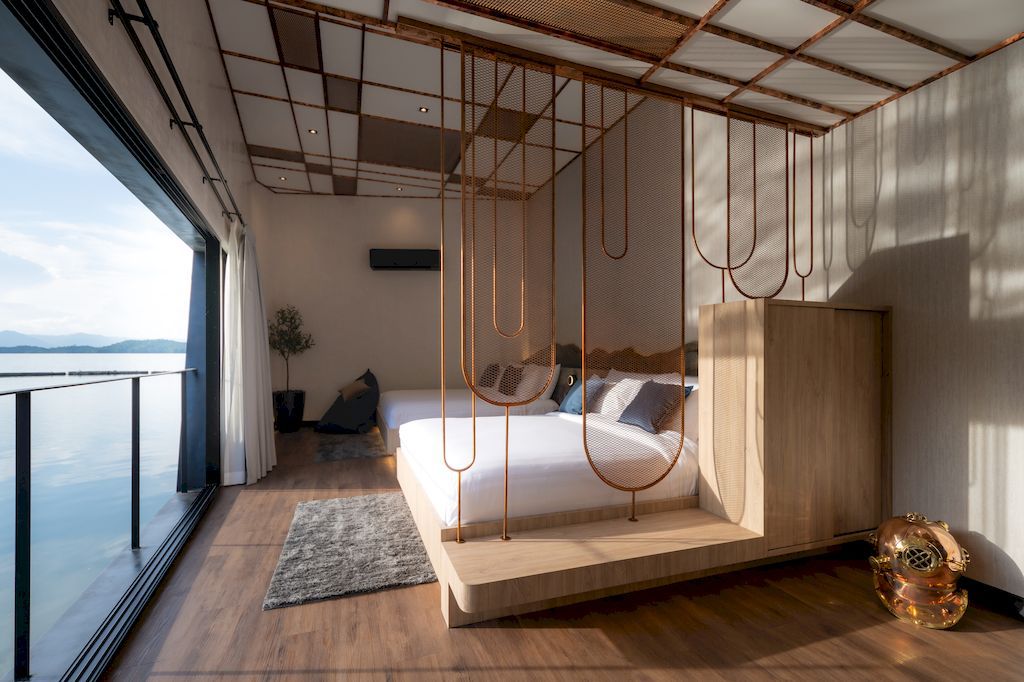 PLA2 house, a luxury raft for immersive water experience by Dersyn Studio 25 PLA2 house a luxury raft for immersive water experience by Dersyn Studio 36