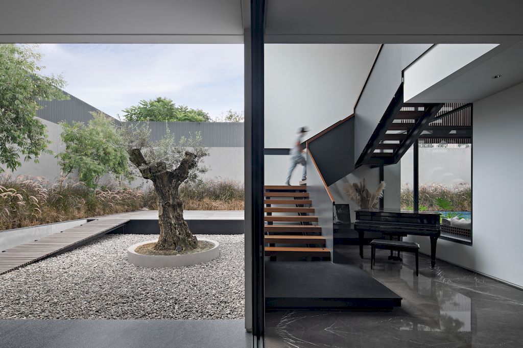 Palm Street House Balances Luxury and the Nature by Pranala Associates 16