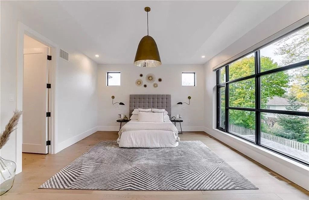 The Contemporary Custom Home in Ontario is a luxurious home now available for sale. This home located at 2450 Meadowood Cres, Oakville, ON L6L 1V6, Canada