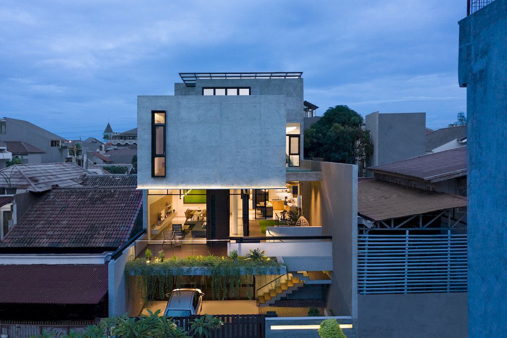 The E House, an Ecofriendly Building by Esperta Architecture - Interior
