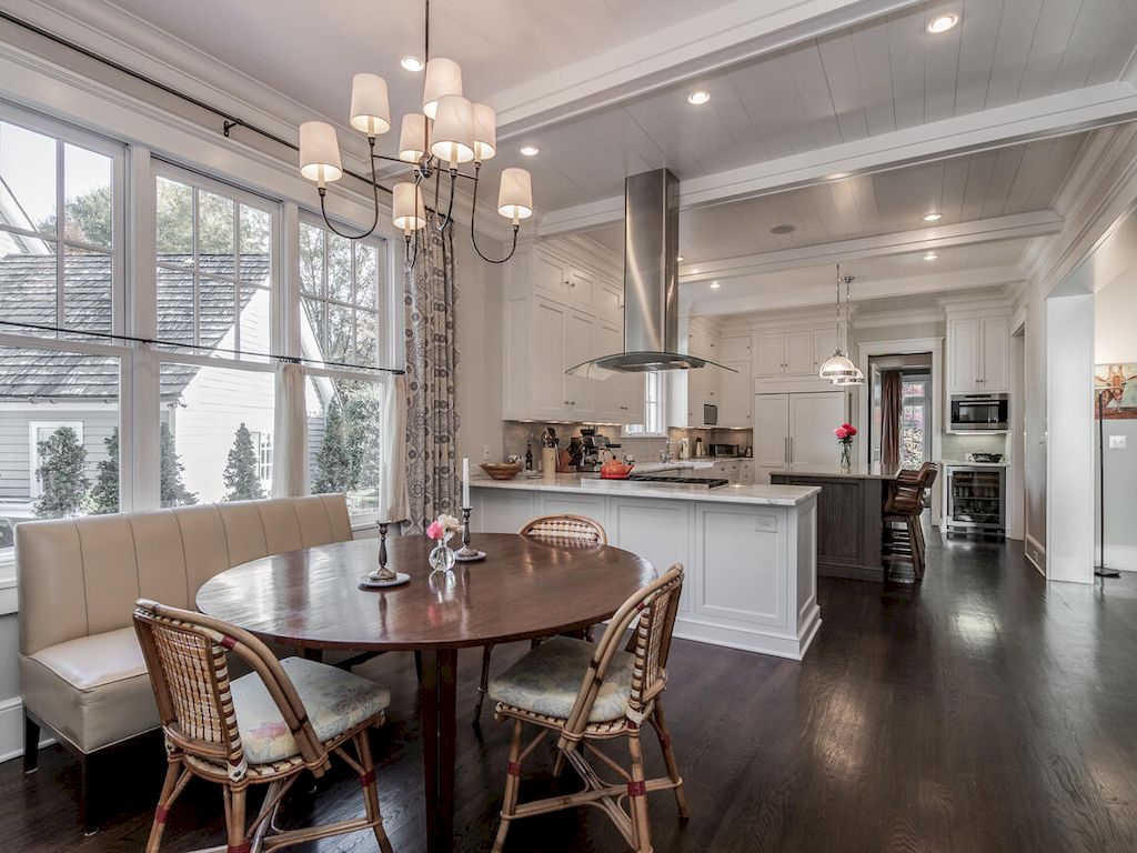The Home in North Carolina is a luxurious home set on a hill on quiet street in Myers Park now available for sale. This home located at 2027 Princeton Ave, Charlotte, North Carolina; offering 06 bedrooms and 08 bathrooms with 6,355 square feet of living spaces. 