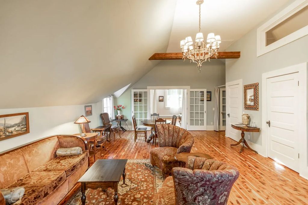 The Home in Michigan is a luxurious home currently being operated as a turn-key bed & breakfast vacation retreat now available for sale. This home located at 320 Tamarack St, Laurium, Michigan; offering 36 bedrooms and 11 bathrooms with 37,880 square feet of living spaces.