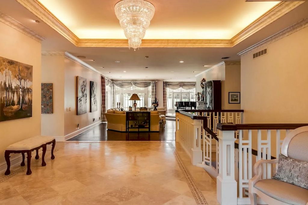 The Home in Michigan is a luxurious home possessing a lovely courtyard with fountain and refined interiors now available for sale. This home located at 1100 Orchard Ridge Rd, Bloomfield Hills, Michigan; offering 06 bedrooms and 11 bathrooms with 14,900 square feet of living spaces.