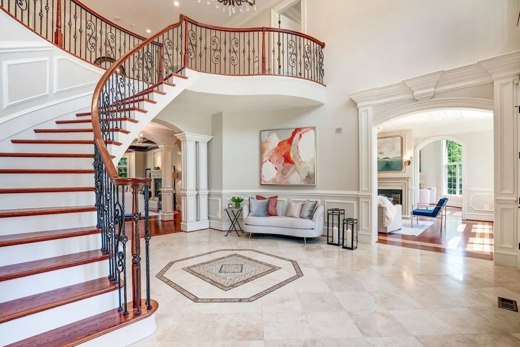 The Home in Virginia is a luxurious home with advanced home automation and security now available for sale. This home located at 8334 Alvord St, McLean, Virginia; offering 06 bedrooms and 11 bathrooms with 13,258 square feet of living spaces.