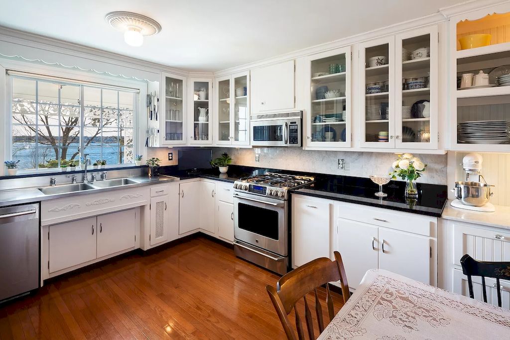 The Home in Massachusetts is a luxurious home which enjoys spectacular sunset views of the Oyster Pond now available for sale. This home located at 150-154 Cross St, Chatham, Massachusetts; offering 10 bedrooms and 10 bathrooms with 8,000 square feet of living spaces.