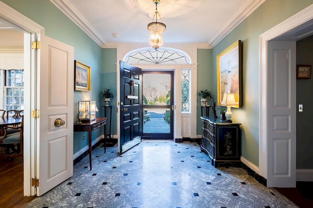 The Home in Massachusetts is a luxurious home which enjoys spectacular sunset views of the Oyster Pond now available for sale. This home located at 150-154 Cross St, Chatham, Massachusetts; offering 10 bedrooms and 10 bathrooms with 8,000 square feet of living spaces.