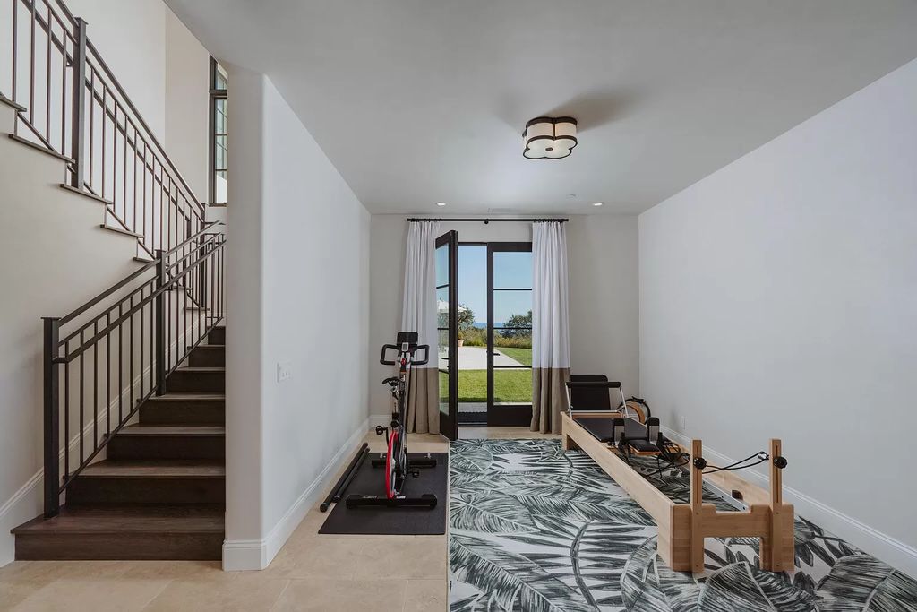 The Villa in Santa Barbara is a Mediterranean-inspired villa showcases nearly an acre of polished, landscaped grounds, & resort-caliber amenities now available for sale. This home located at 495 E Mountain Dr, Santa Barbara, California