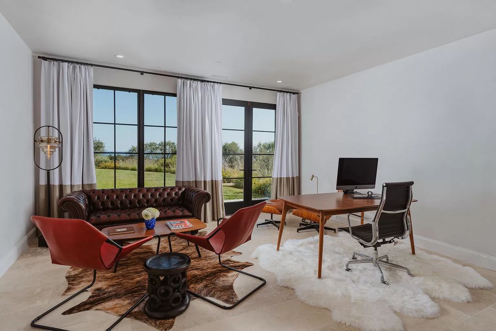 The Villa in Santa Barbara is a Mediterranean-inspired villa showcases nearly an acre of polished, landscaped grounds, & resort-caliber amenities now available for sale. This home located at 495 E Mountain Dr, Santa Barbara, California