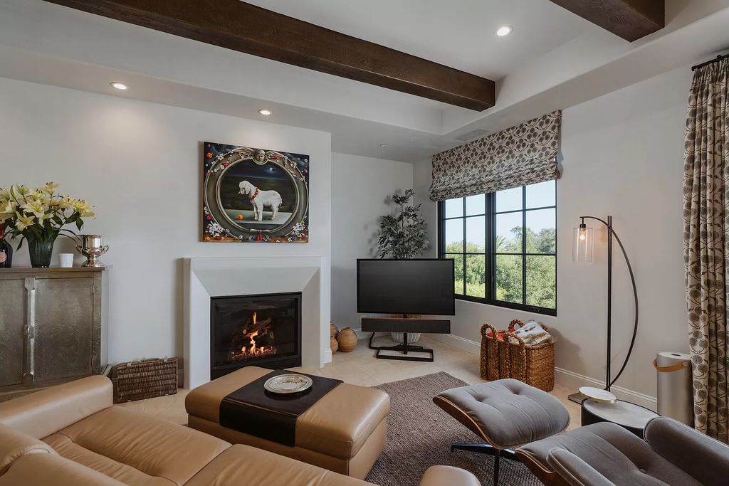 The Villa in Santa Barbara is a Mediterranean-inspired villa showcases nearly an acre of polished, landscaped grounds, & resort-caliber amenities now available for sale. This home located at 495 E Mountain Dr, Santa Barbara, California