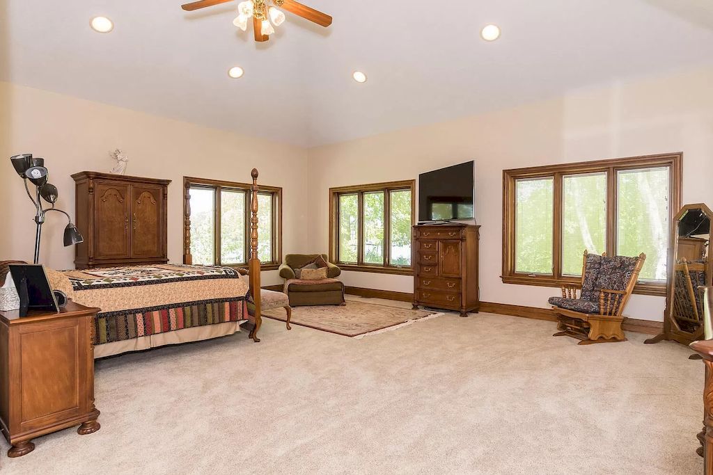 The Home in Michigan is a luxurious home featuring large rooms, oak floors, high ceilings and so forth now available for sale. This home located at 61963 Pheasant Pointe Dr, Sturgis, Michigan; offering 08 bedrooms and 08 bathrooms with 15,172 square feet of living spaces. 