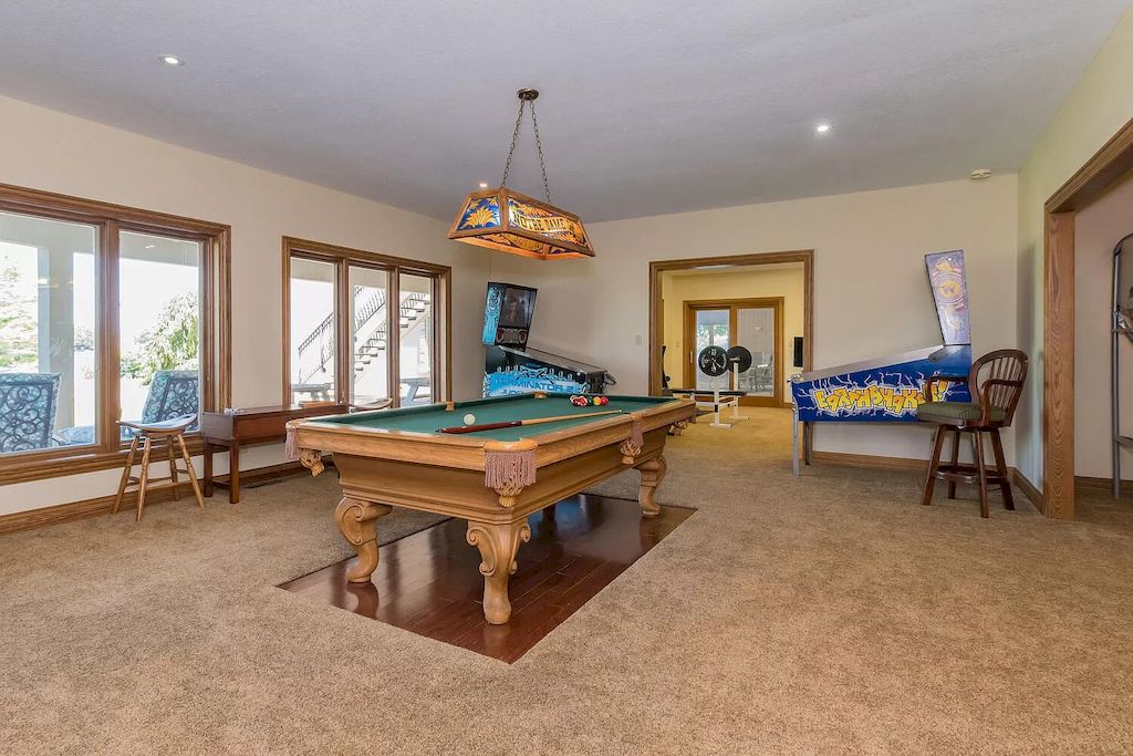 The Home in Michigan is a luxurious home featuring large rooms, oak floors, high ceilings and so forth now available for sale. This home located at 61963 Pheasant Pointe Dr, Sturgis, Michigan; offering 08 bedrooms and 08 bathrooms with 15,172 square feet of living spaces. 