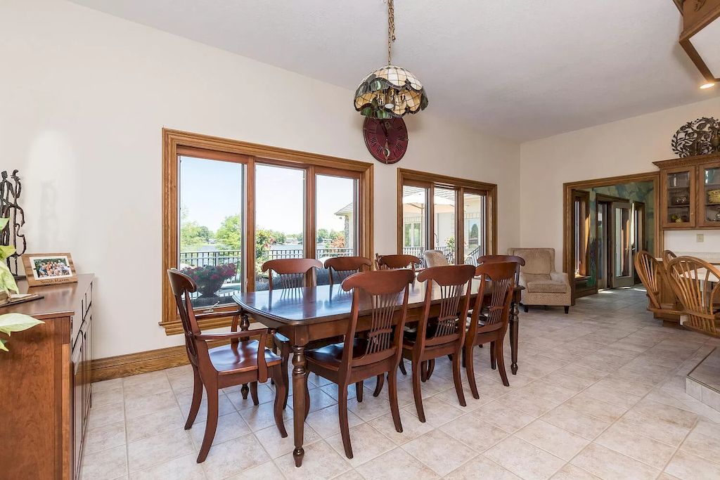 The Home in Michigan is a luxurious home featuring large rooms, oak floors, high ceilings and so forth now available for sale. This home located at 61963 Pheasant Pointe Dr, Sturgis, Michigan; offering 08 bedrooms and 08 bathrooms with 15,172 square feet of living spaces. 