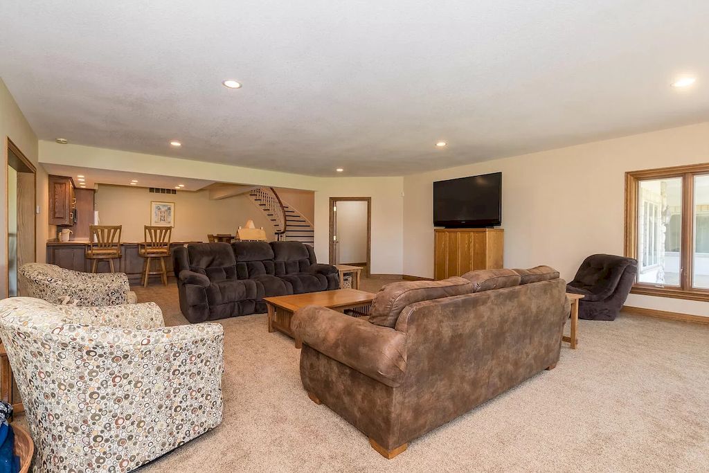 The Home in Michigan is a luxurious home featuring large rooms, oak floors, high ceilings and so forth now available for sale. This home located at 61963 Pheasant Pointe Dr, Sturgis, Michigan; offering 08 bedrooms and 08 bathrooms with 15,172 square feet of living spaces. 