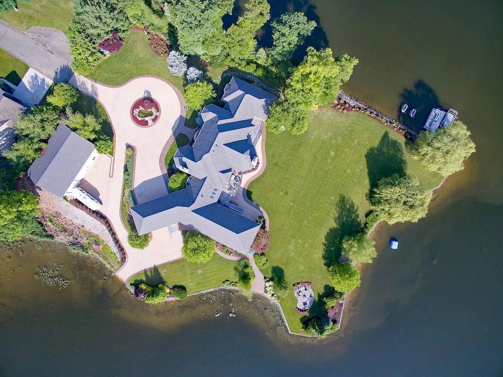 The Home in Michigan is a luxurious home featuring large rooms, oak floors, high ceilings and so forth now available for sale. This home located at 61963 Pheasant Pointe Dr, Sturgis, Michigan; offering 08 bedrooms and 08 bathrooms with 15,172 square feet of living spaces. 