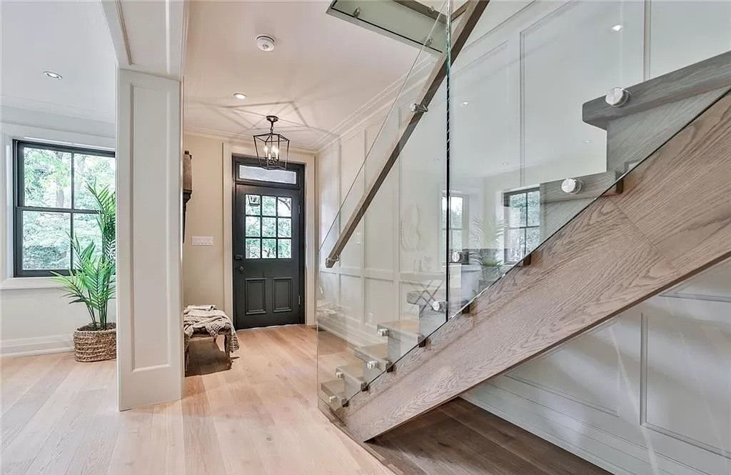 The Gothic Revival Style Property in Ontario is renovated to preserve its old-world charm now available for sale. This home located at 205 Trafalgar Rd S, Oakville, ON L6J 3G9, Canada