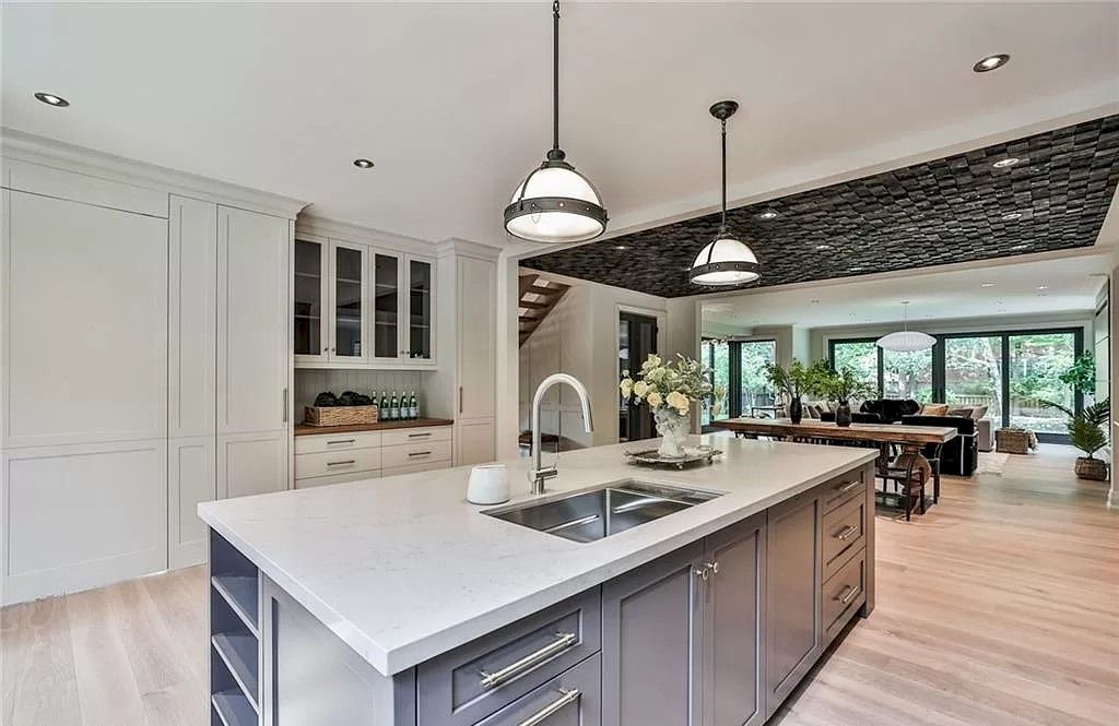 The Gothic Revival Style Property in Ontario is renovated to preserve its old-world charm now available for sale. This home located at 205 Trafalgar Rd S, Oakville, ON L6J 3G9, Canada