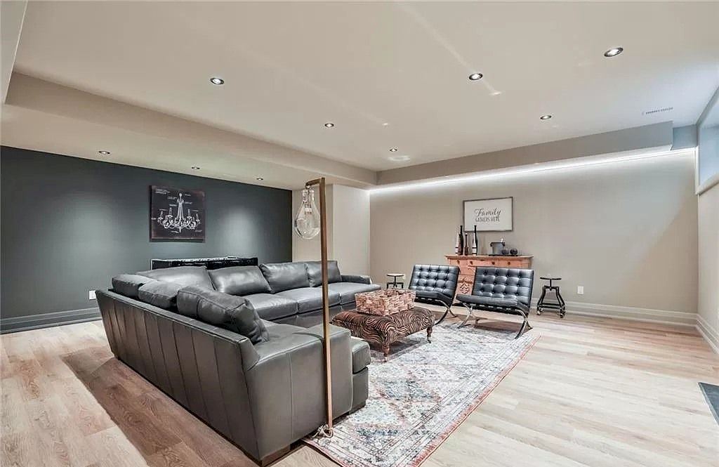 The Gothic Revival Style Property in Ontario is renovated to preserve its old-world charm now available for sale. This home located at 205 Trafalgar Rd S, Oakville, ON L6J 3G9, Canada