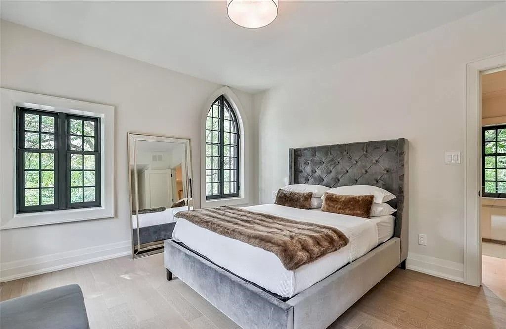 The Gothic Revival Style Property in Ontario is renovated to preserve its old-world charm now available for sale. This home located at 205 Trafalgar Rd S, Oakville, ON L6J 3G9, Canada