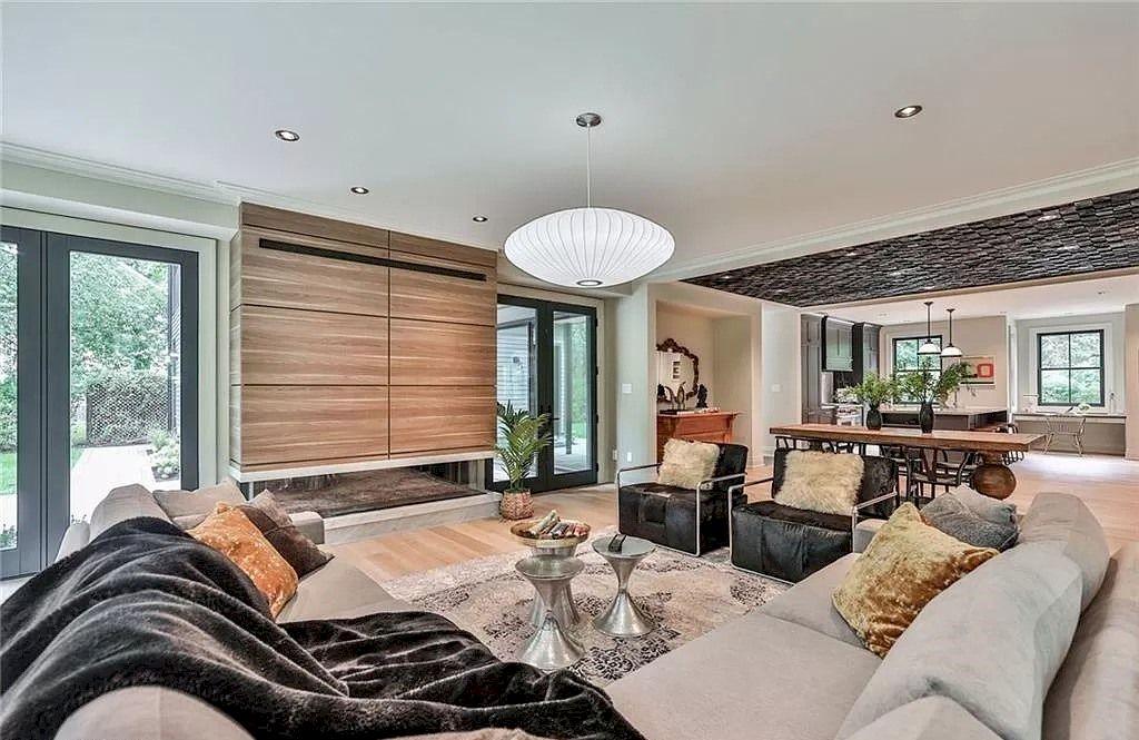 The Gothic Revival Style Property in Ontario is renovated to preserve its old-world charm now available for sale. This home located at 205 Trafalgar Rd S, Oakville, ON L6J 3G9, Canada