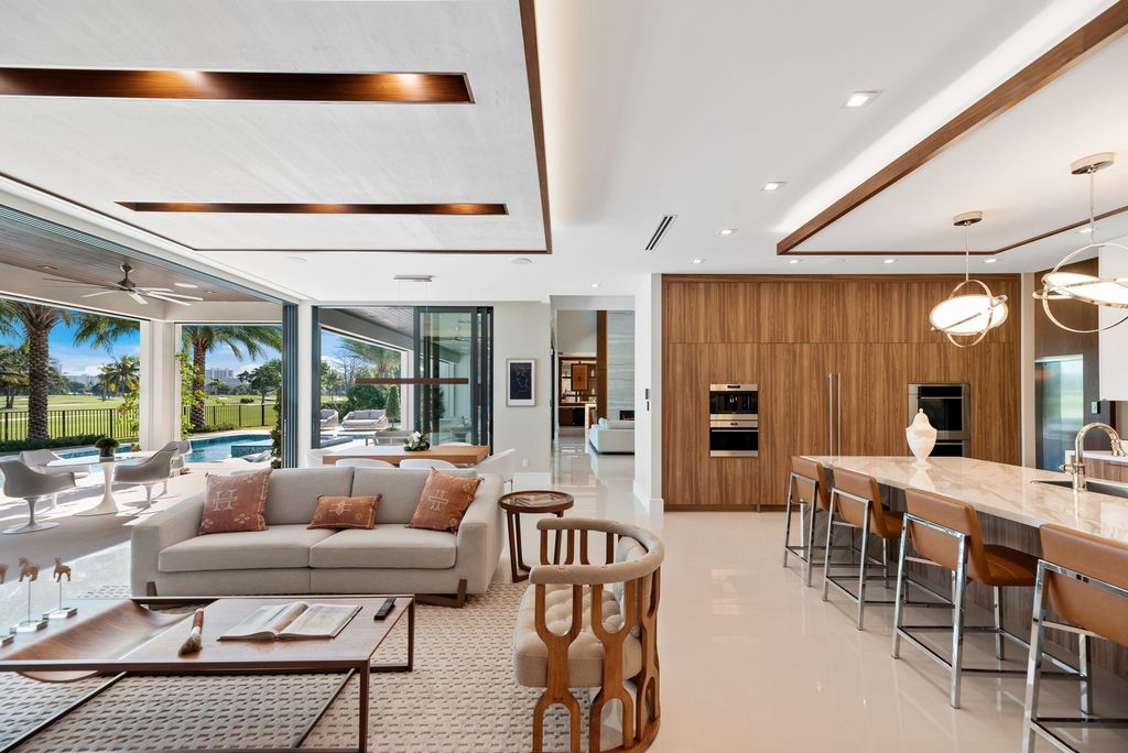 The Home in Fort Lauderdale is a recently completed brand new custom construction with no detail or budget spared now available for sale. This house located at 4028 Country Club Ln, Fort Lauderdale, Florida