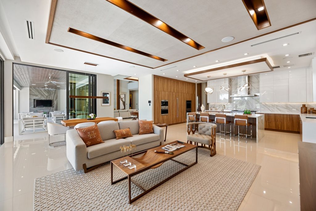 The Home in Fort Lauderdale is a recently completed brand new custom construction with no detail or budget spared now available for sale. This house located at 4028 Country Club Ln, Fort Lauderdale, Florida