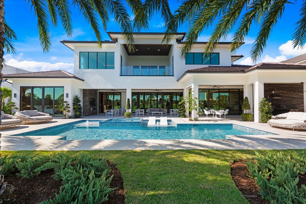 The Home in Fort Lauderdale is a recently completed brand new custom construction with no detail or budget spared now available for sale. This house located at 4028 Country Club Ln, Fort Lauderdale, Florida