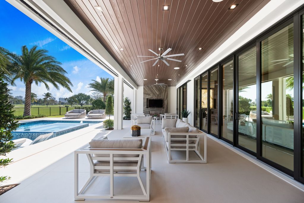 The Home in Fort Lauderdale is a recently completed brand new custom construction with no detail or budget spared now available for sale. This house located at 4028 Country Club Ln, Fort Lauderdale, Florida