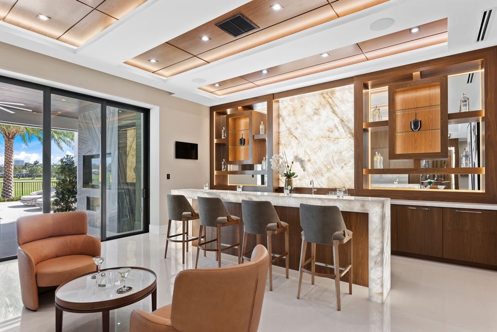 The Home in Fort Lauderdale is a recently completed brand new custom construction with no detail or budget spared now available for sale. This house located at 4028 Country Club Ln, Fort Lauderdale, Florida